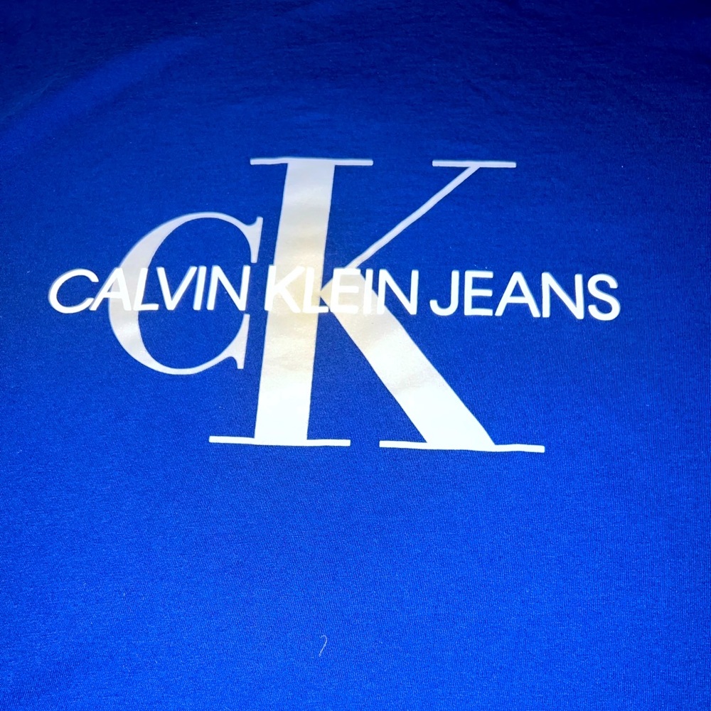 Blue & white Mens medium NWOT